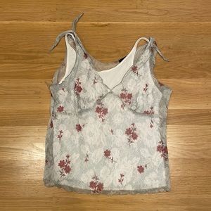 Vintage 90s/early 2000s tank, lined